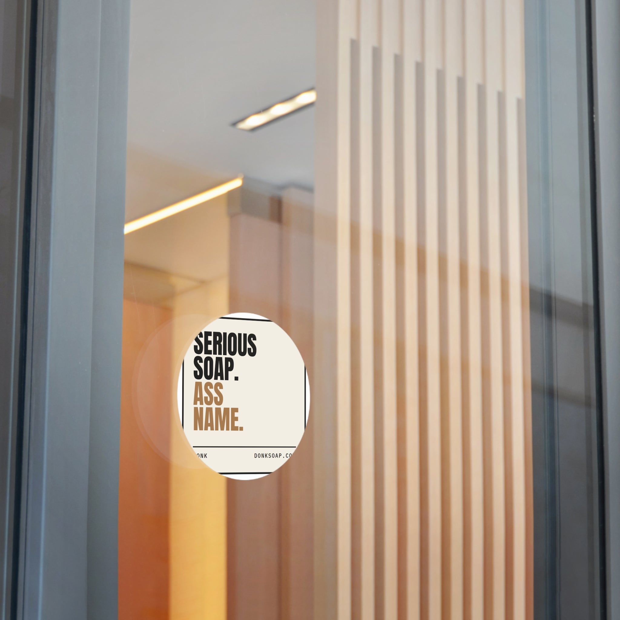 Serious Soap. Ass Name. | Vinyl Sticker