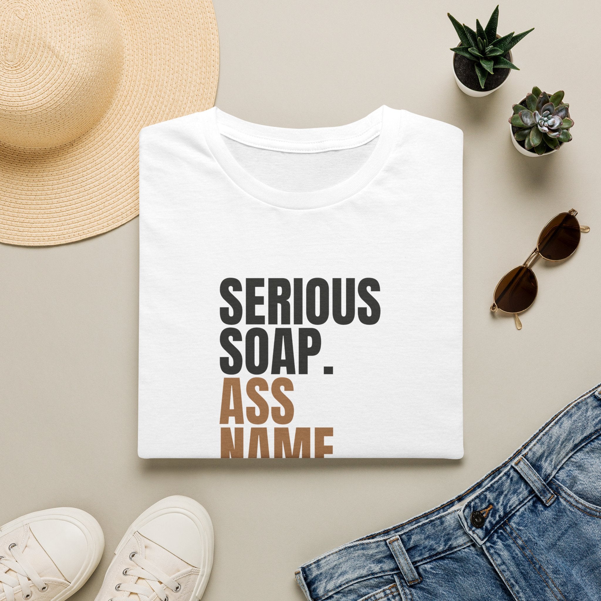 Serious Soap. Ass Name. | Tee